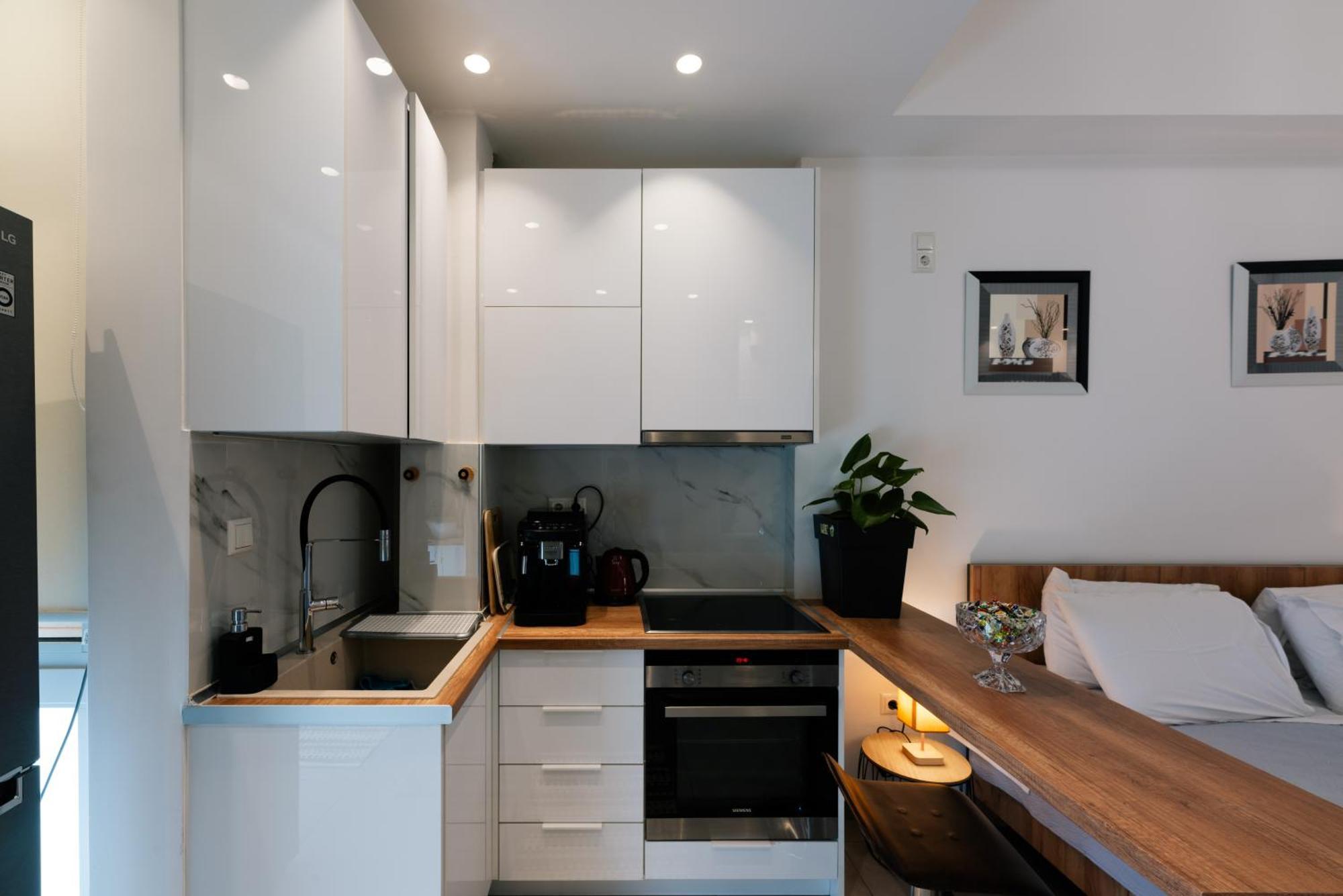 Modern Studio Apartment A أثينا المظهر الخارجي الصورة